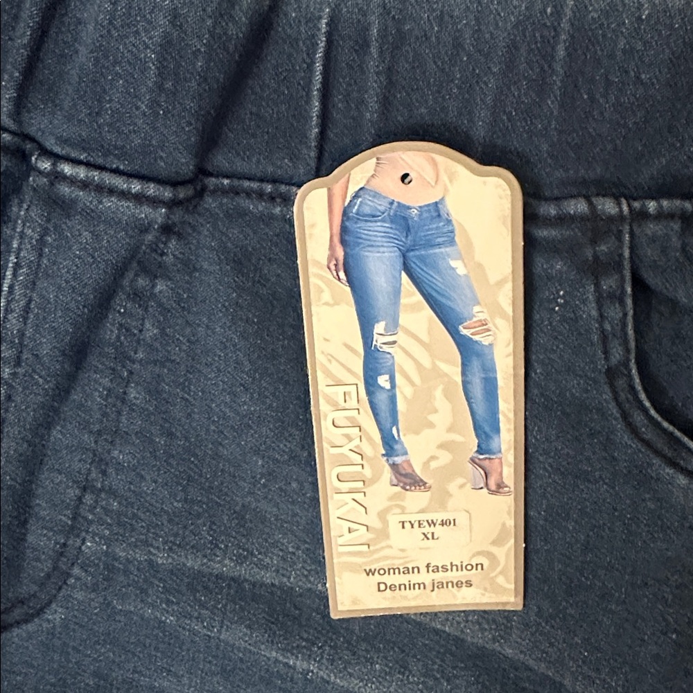 Stretch denim flare legs - Picture 3 of 6